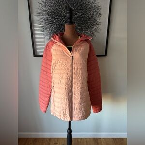 Columbia Women's Two-Tone Peach  Puffer Jacket